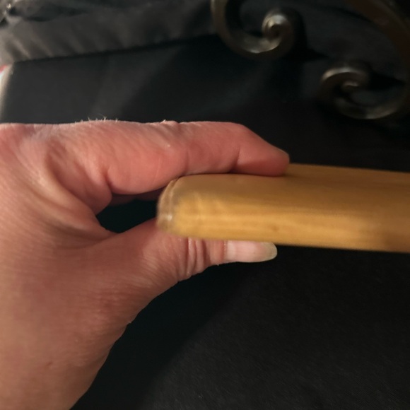 Pre-loved Tan Leather Wallet